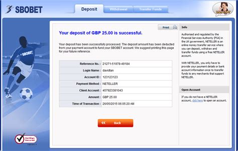 SBOBET Account .
